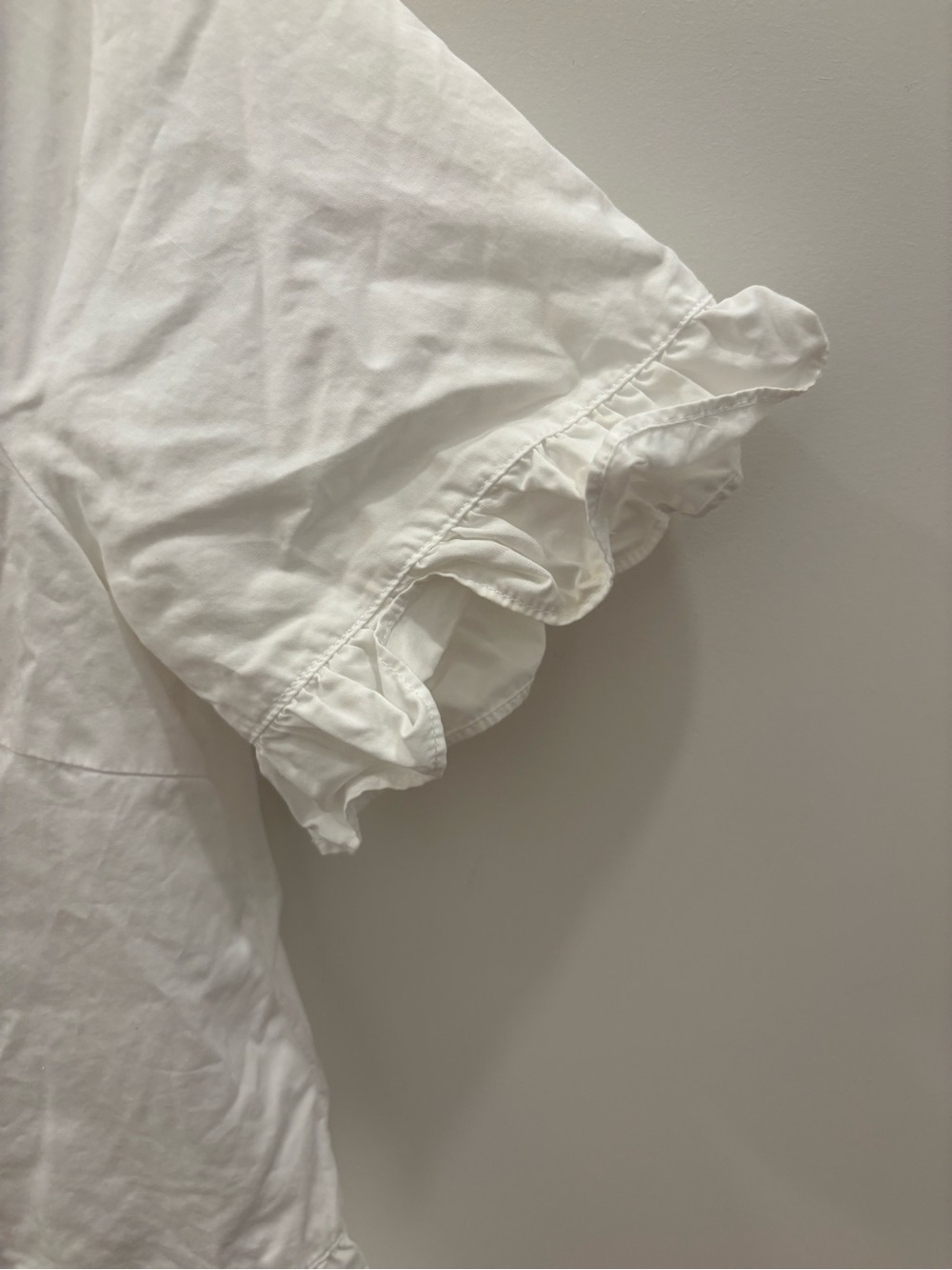 Madewell Studio Ruffle-Hem Top - Picture 5 of 9